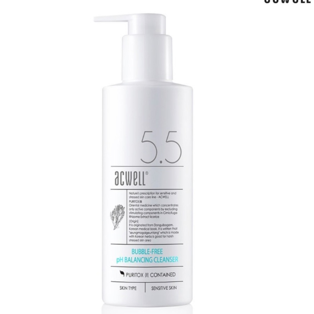 ✨SOLD✨ ACWELL Bubble Free pH Balancing Cleanser